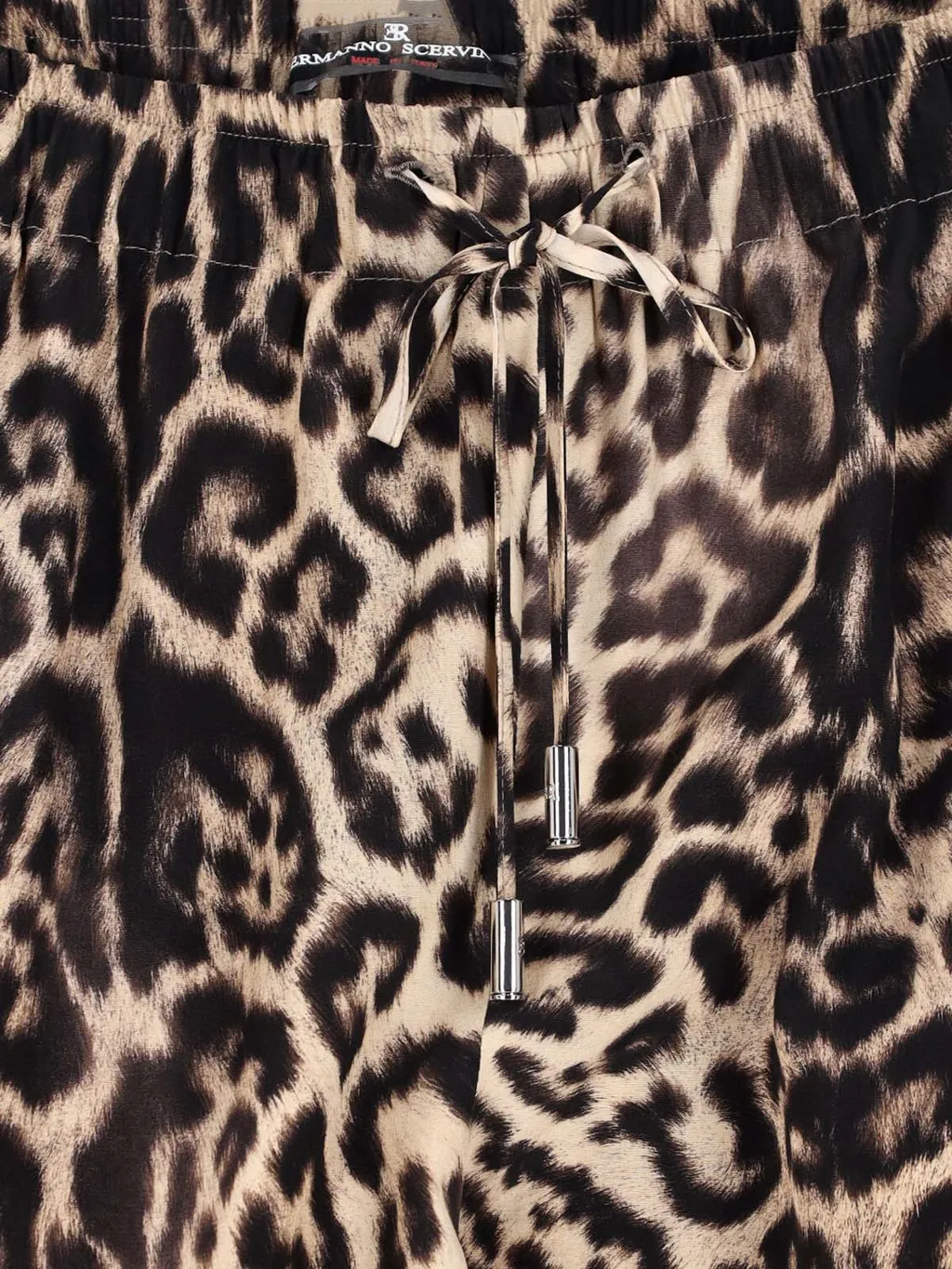 Ermanno Scervino Leopard Straight Leg Trousers