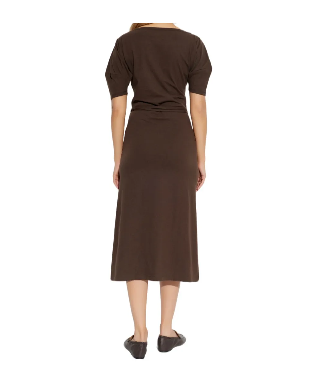 Lemaire Short Sleeve Off Shoulder Dress