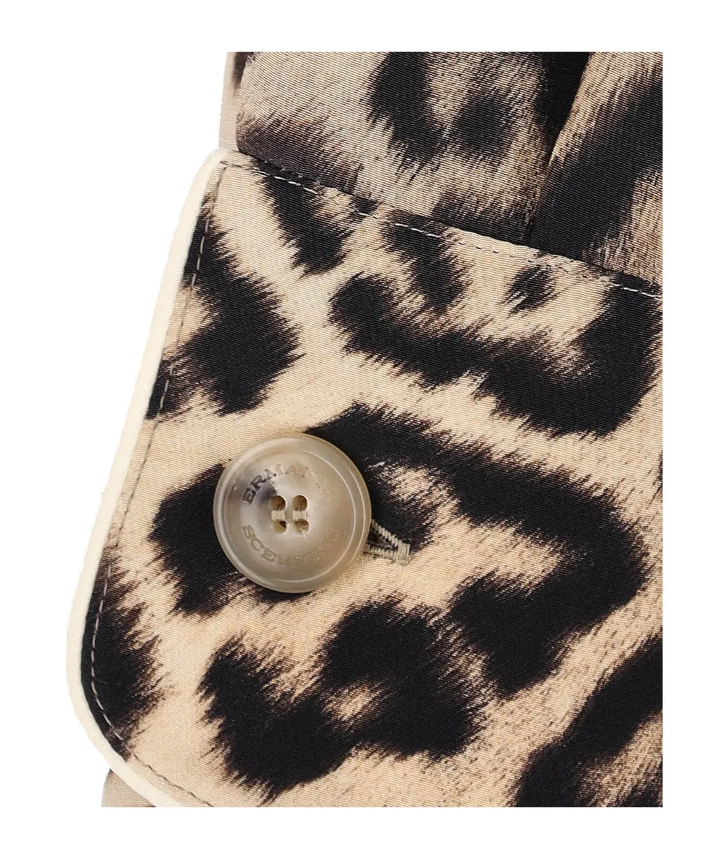 Ermanno Scervino Leopard Belted Top