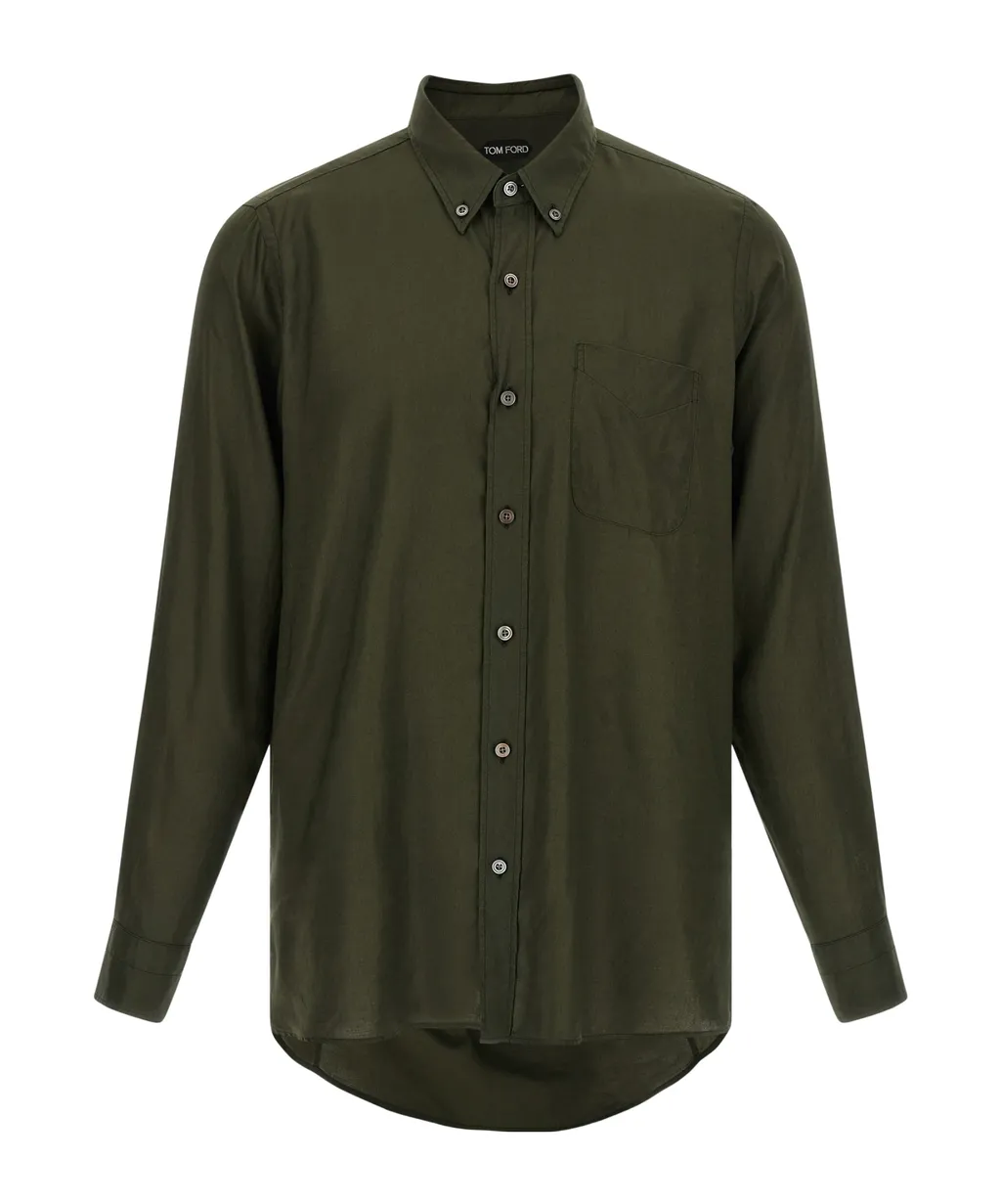 Tom Ford Button Down Long-Sleeved Shirt
