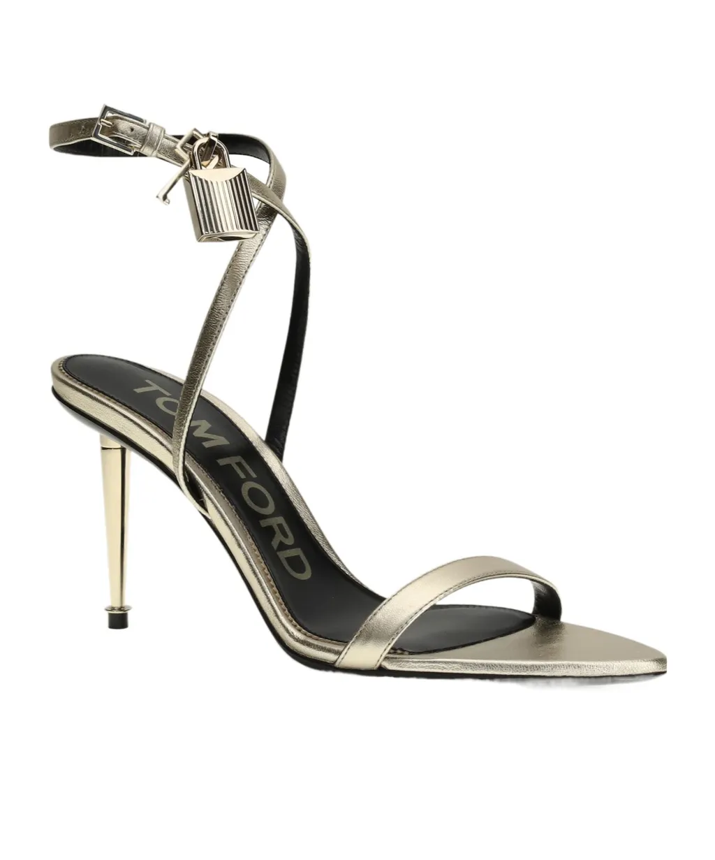 Tom Ford Pointed Toe Padlock Sandals