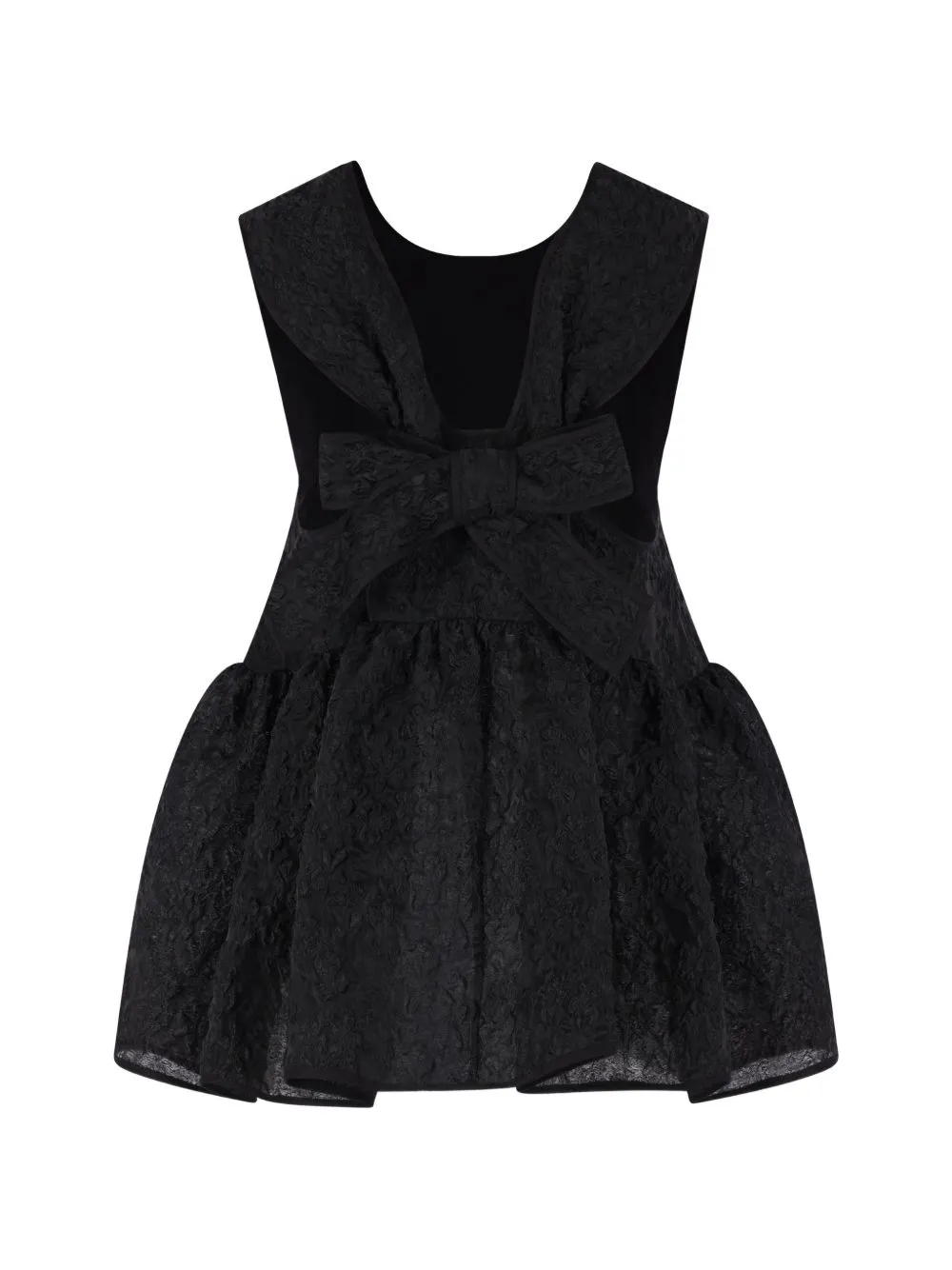 Patterned-Jacquard Top