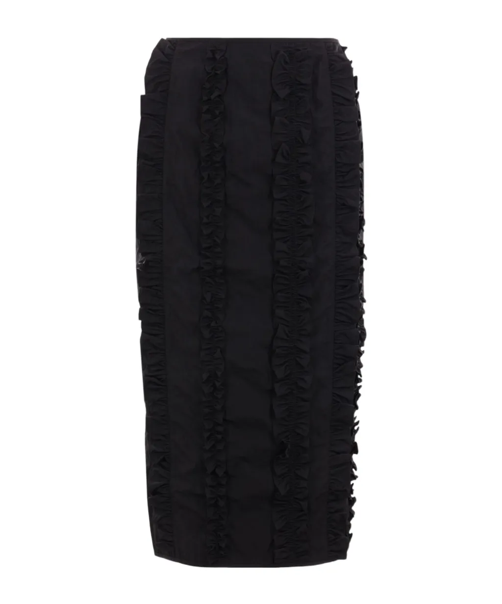 Cecilie Bahnsen Felicia Embroidered Pencil Skirt