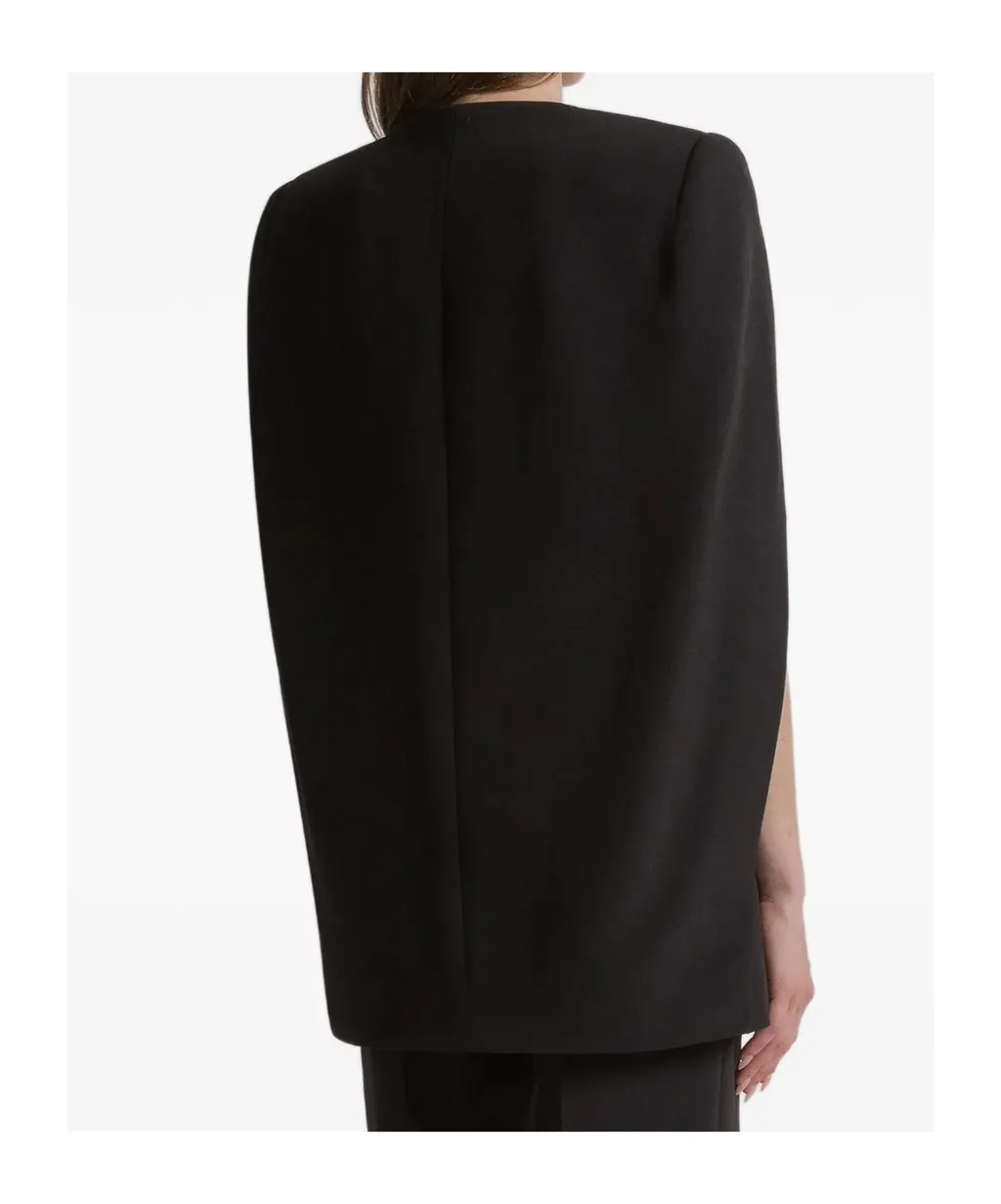 Shawl-Sleeved Suit Jacket