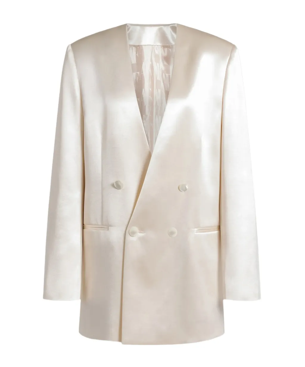 Double-Breasted Suit Jacket