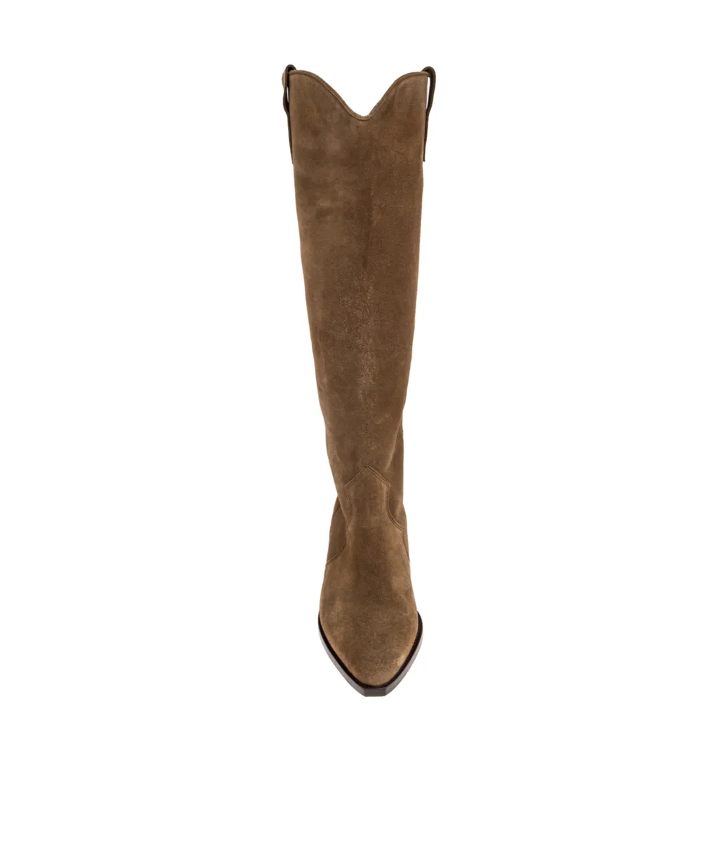 Isabel Marant Denvee Pointed-Toe Knee-Length Boots