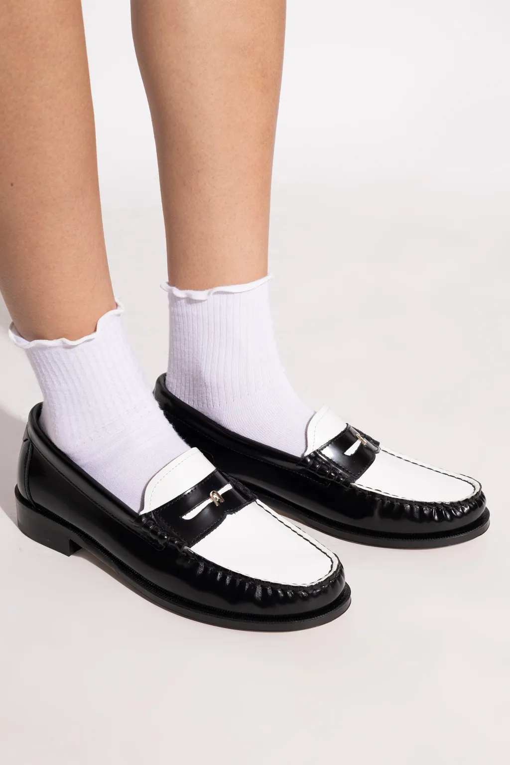 Furla Collage Colour-Block Loafers