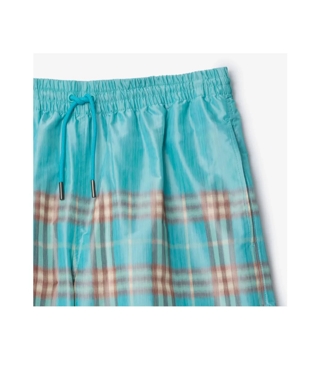 Burberry Gradient Check Swim Shorts