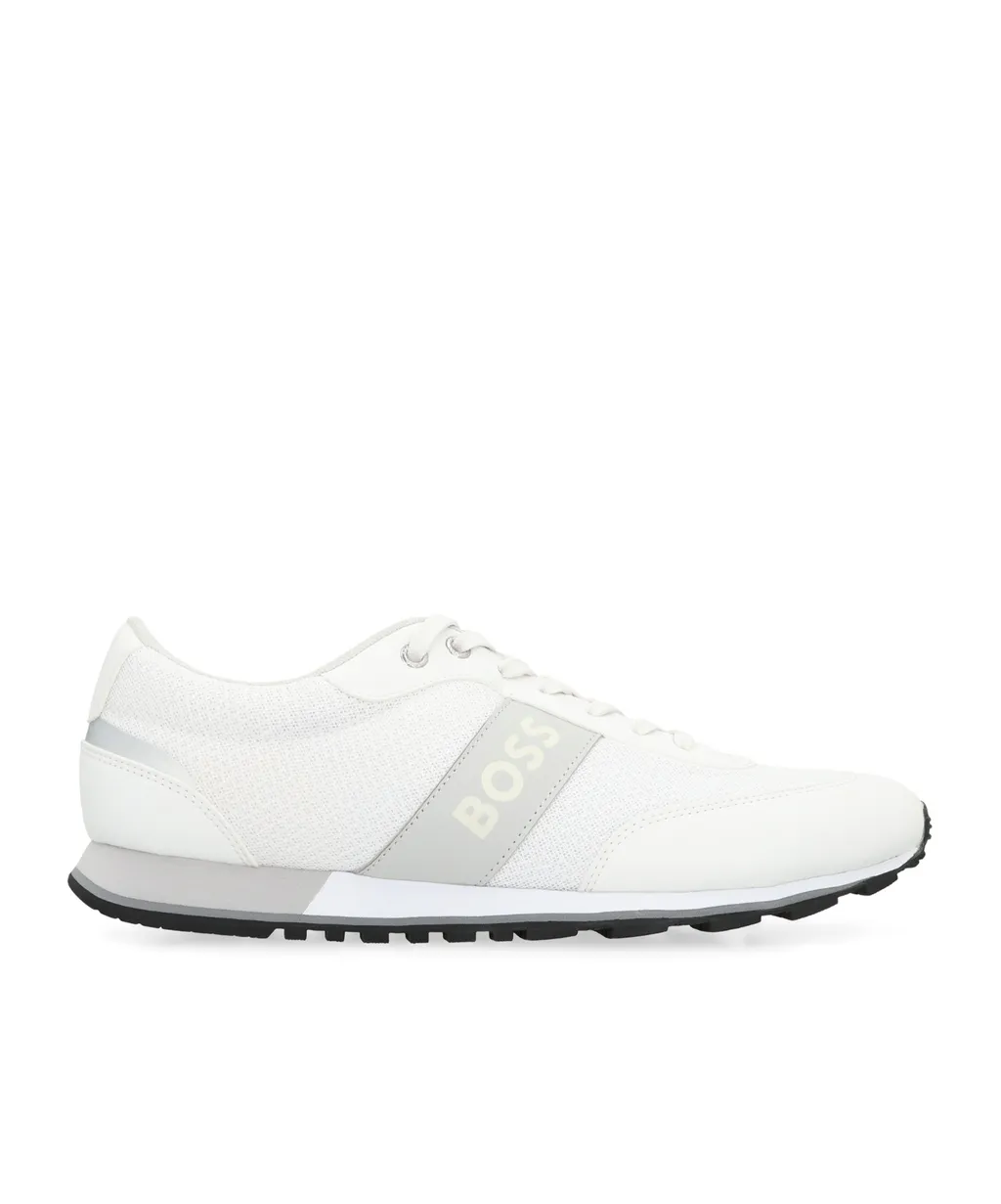 Boss Hugo Boss Logo Printed Panelled Sneakers