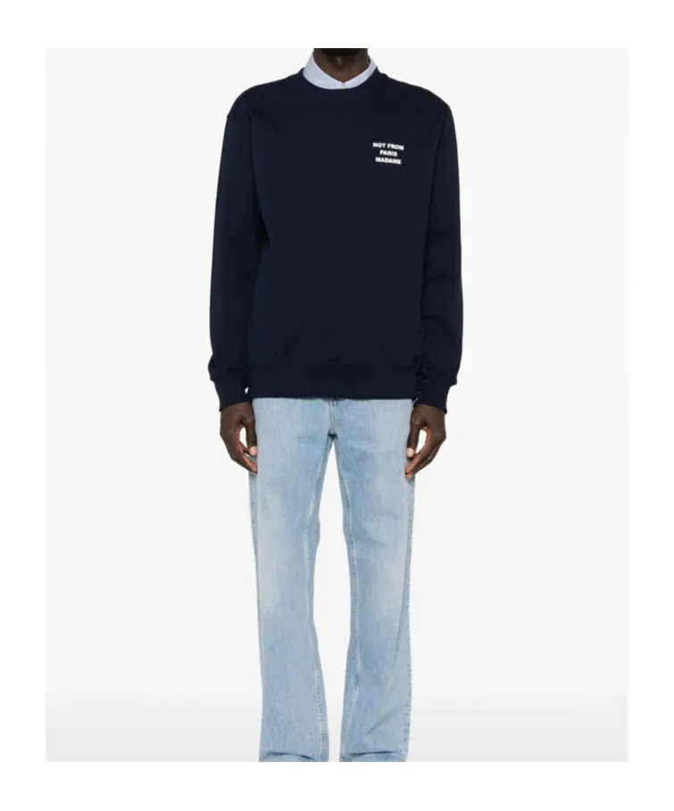 Drle De Monsieur Le Sweatshirt Slogan Sweatshirt