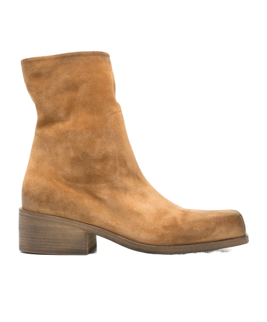 MarsÈLl Cassello Square Toe Ankle Boots