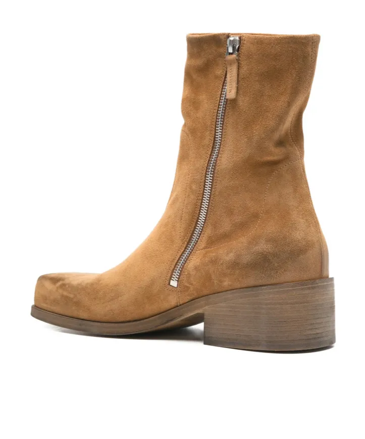 MarsÈLl Cassello Square Toe Ankle Boots