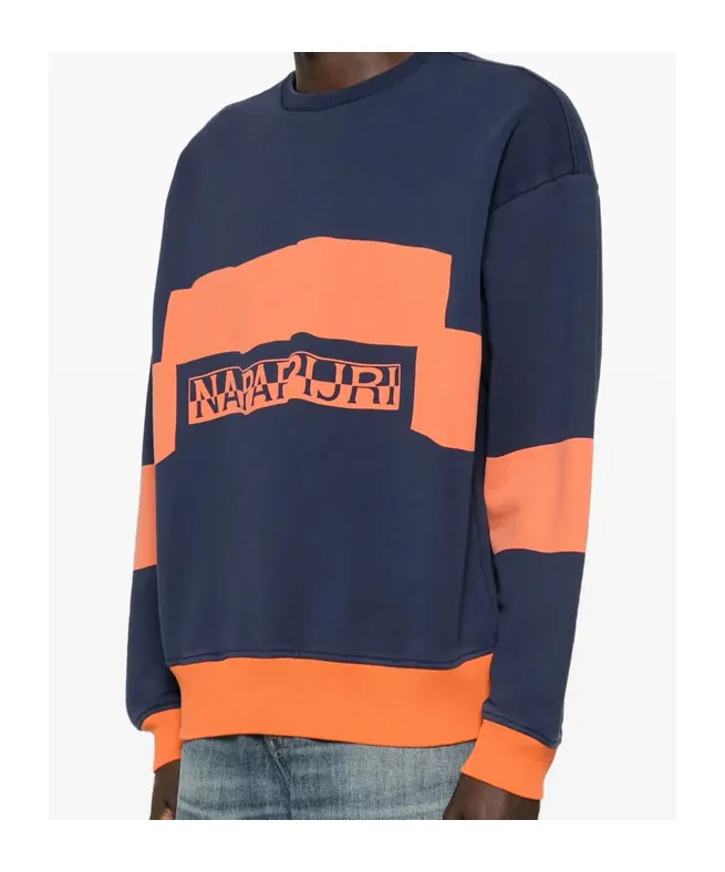 Logo Striped Sweatshirt