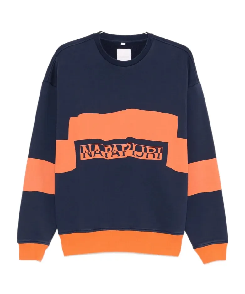 Logo Striped Sweatshirt