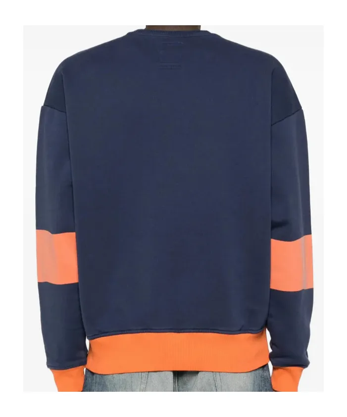 Logo Striped Sweatshirt