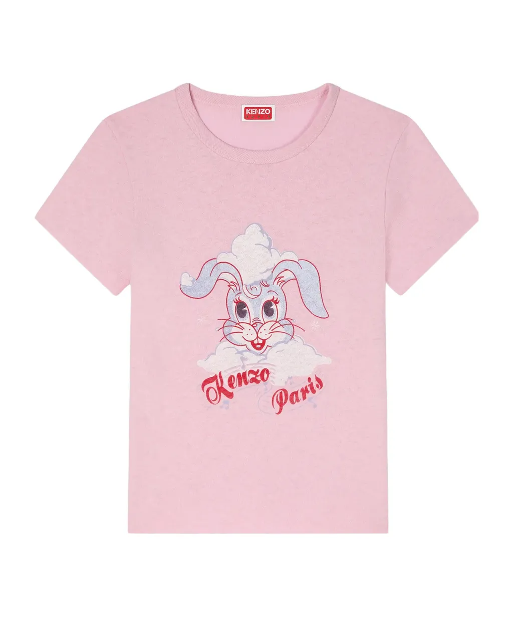 T-Shirt In Cotton Kenzo Winter Holidays