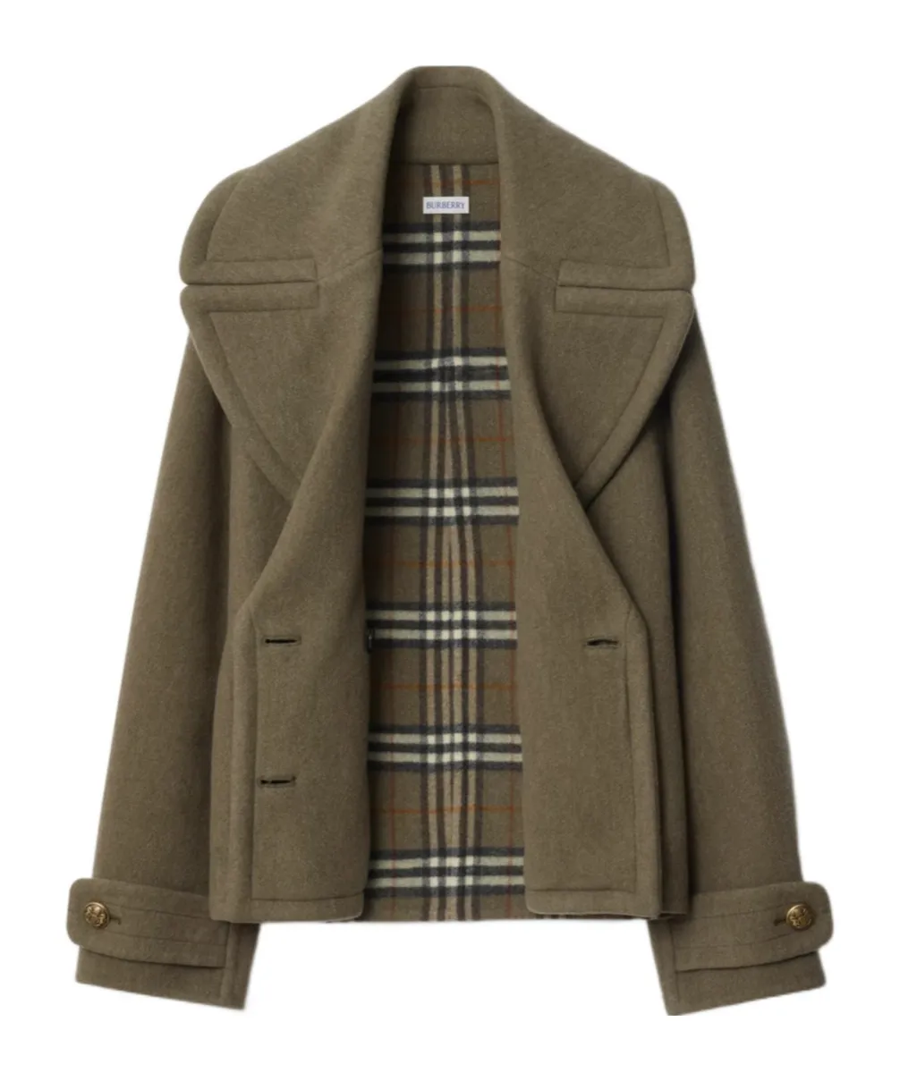 Double-Breasted Wool Jacket