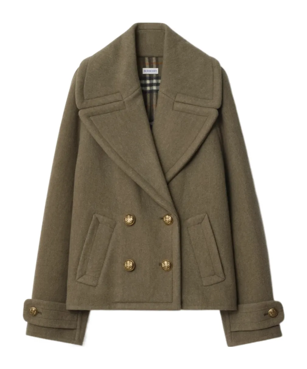Double-Breasted Wool Jacket