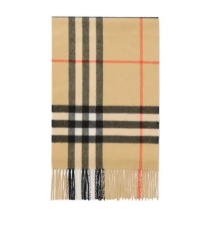 Crystal Gradient Check Cashmere Scarf