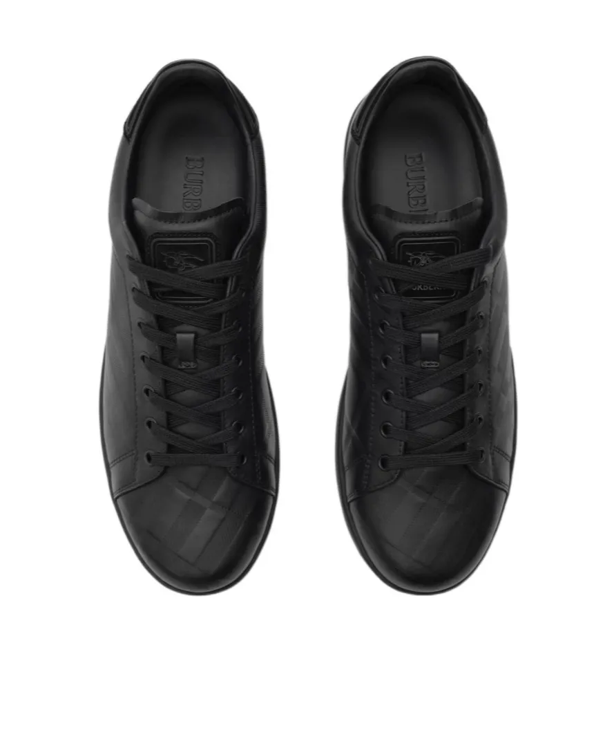 Burberry Embossed Check Set Sneakers