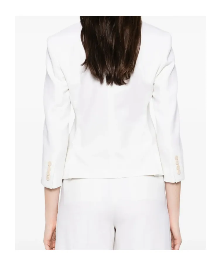 Wool Short Blazer