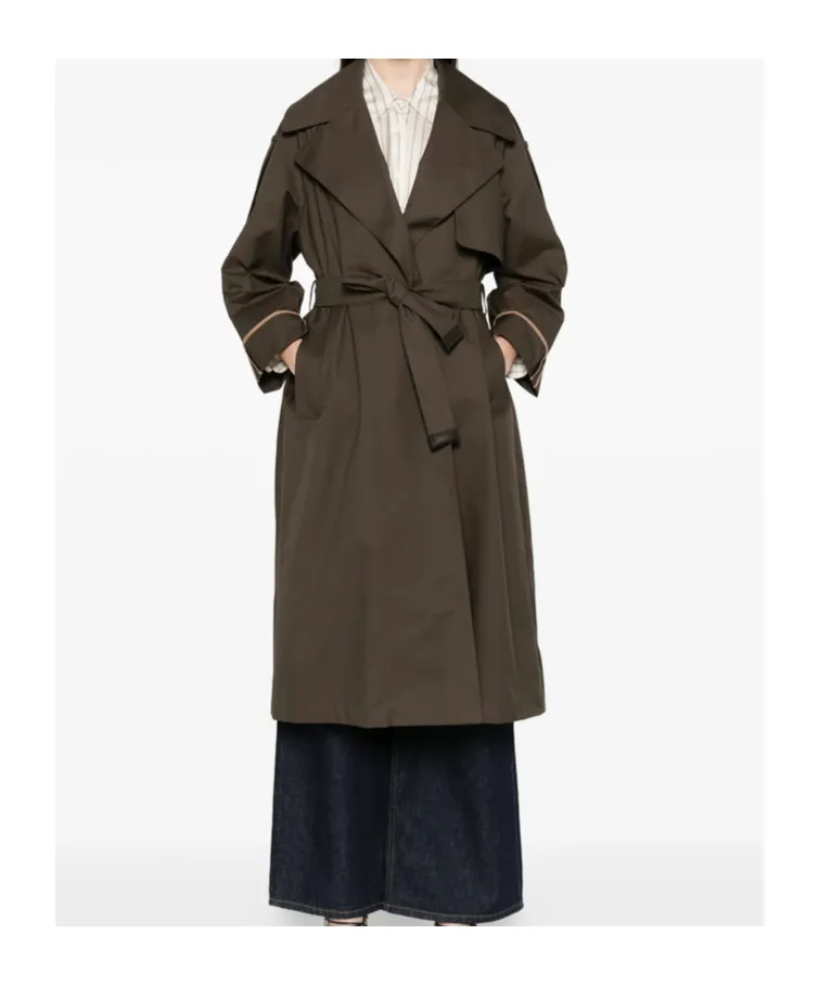 Collared Trench Coat
