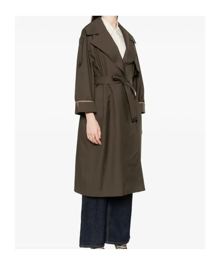 Collared Trench Coat