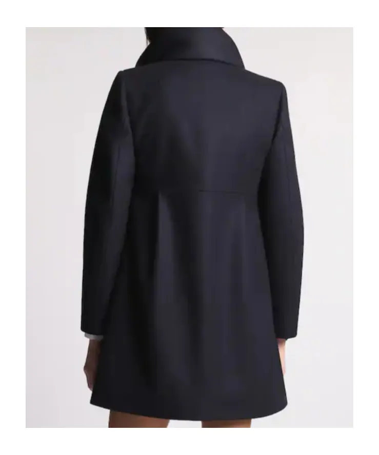 Romantic Coat In Wool Fabric