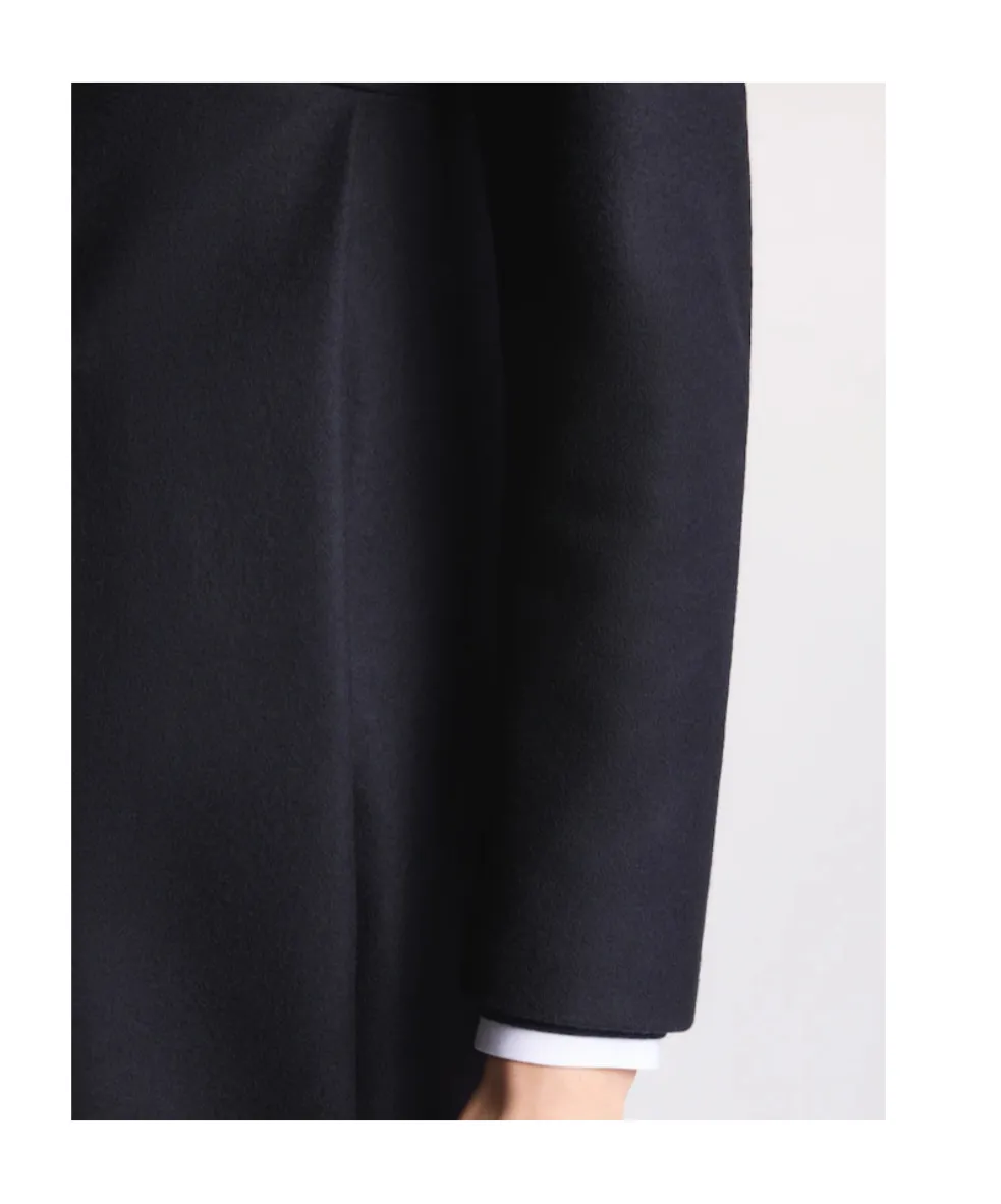 Romantic Coat In Wool Fabric
