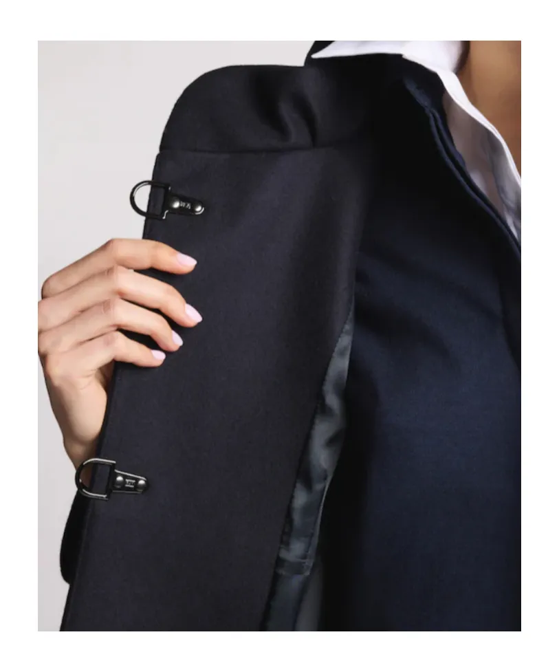 Romantic Coat In Wool Fabric