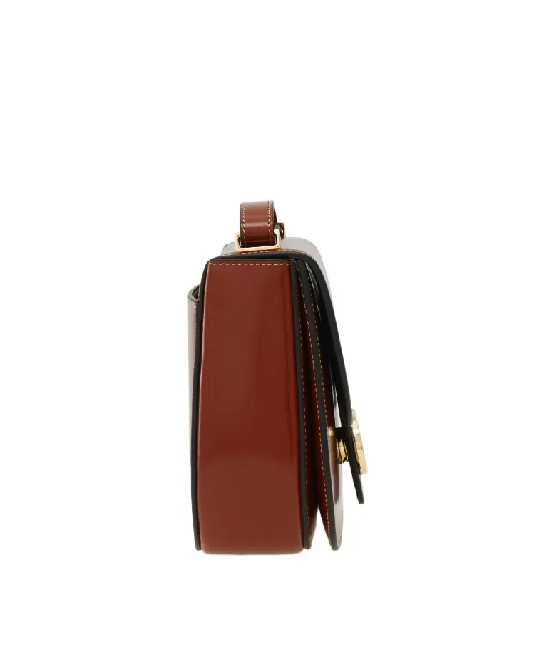 Double Gancini North-South Crossbody Bag