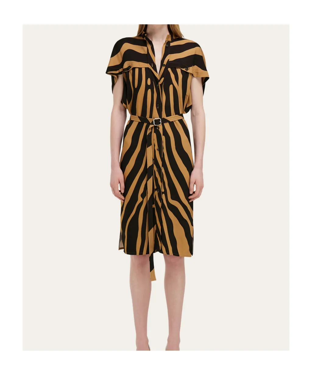 Twill Shirt Dress