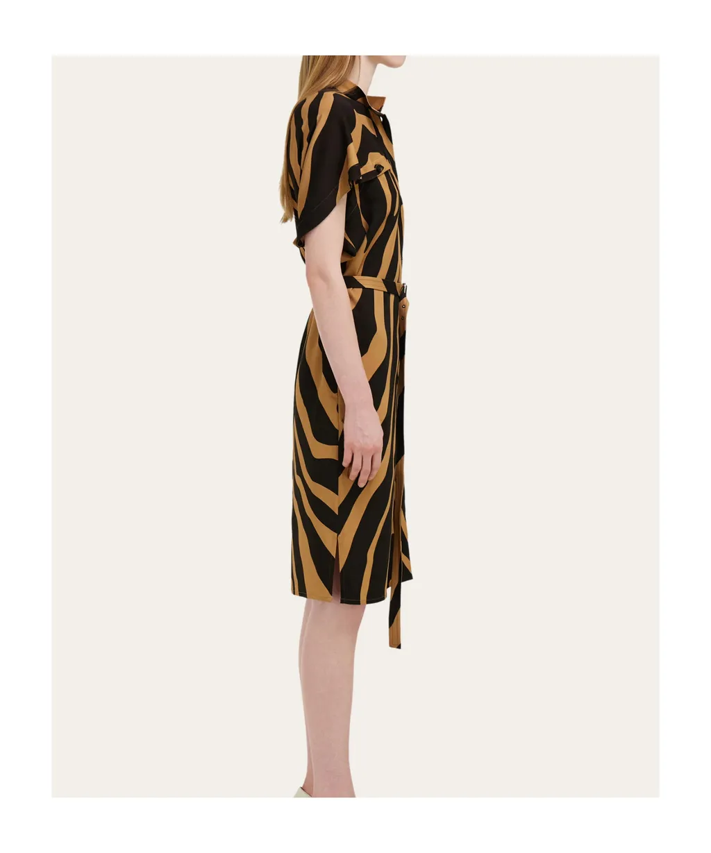 Twill Shirt Dress