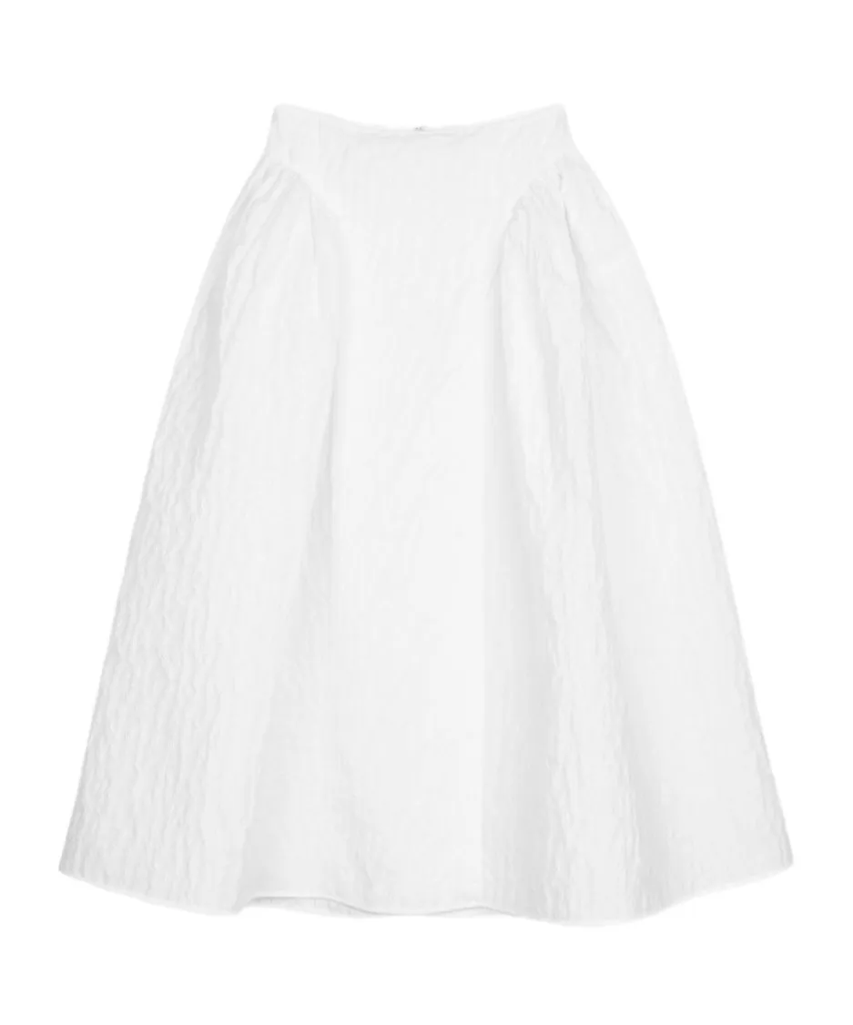 Cecilie Bahnsen Circle Cloqué Skirt