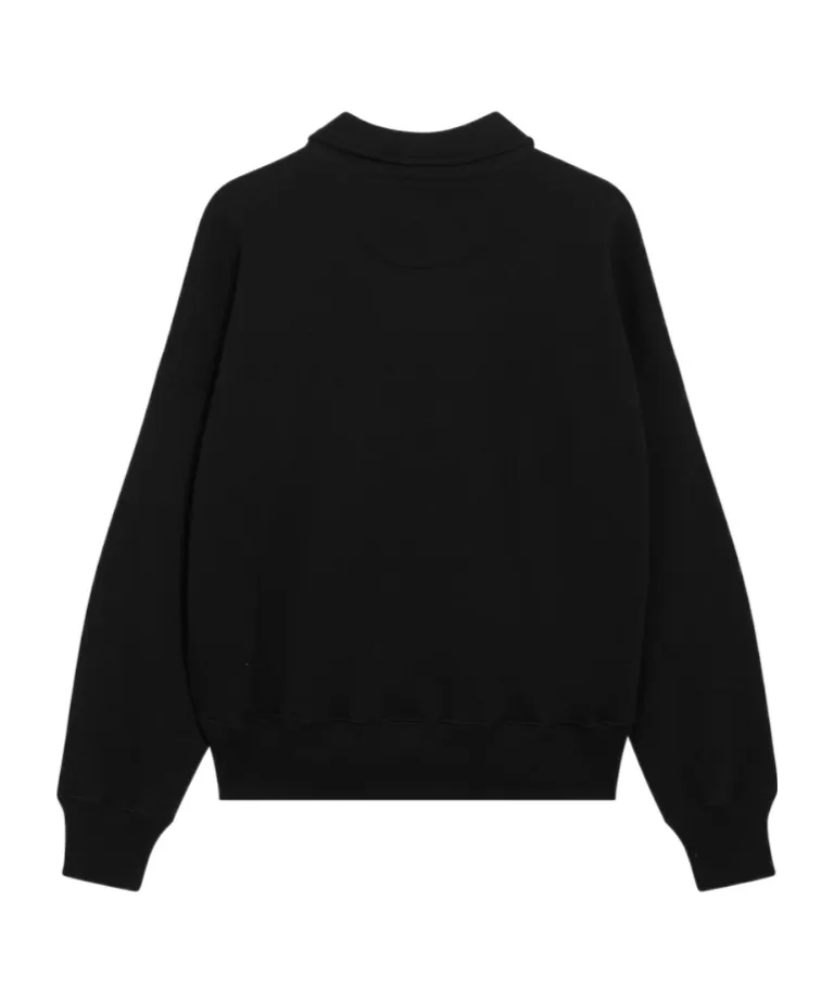 Long-Sleeved Zip-Up Sweatshirt