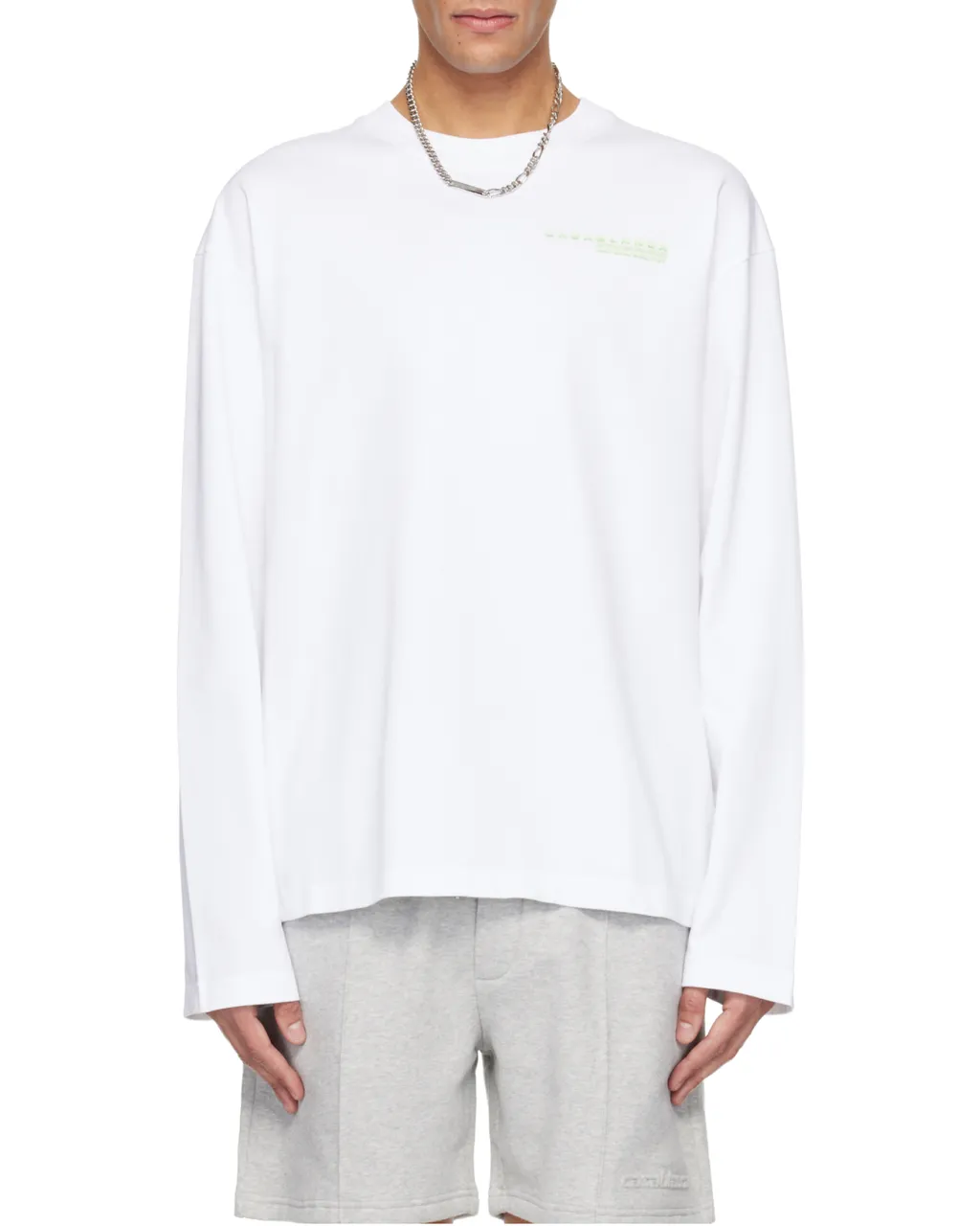 Casablanca Glitch Orchid Long-Sleeve T-Shirt