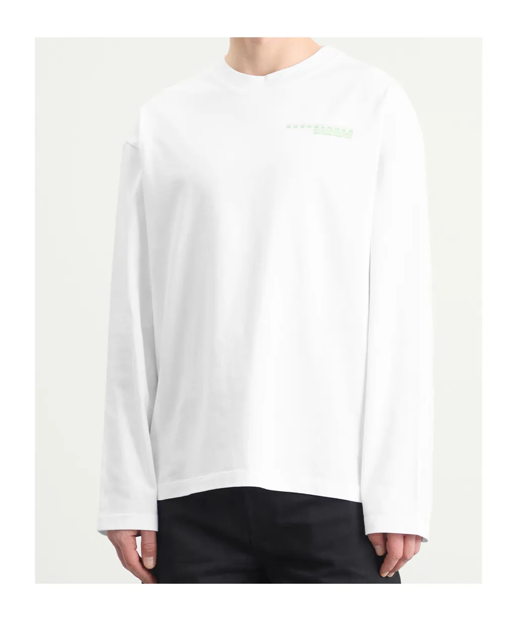 Casablanca Glitch Orchid Long-Sleeve T-Shirt