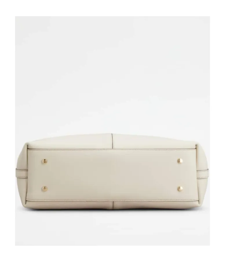 Tod's Logo Plaque Medium-Small Shopping Bag