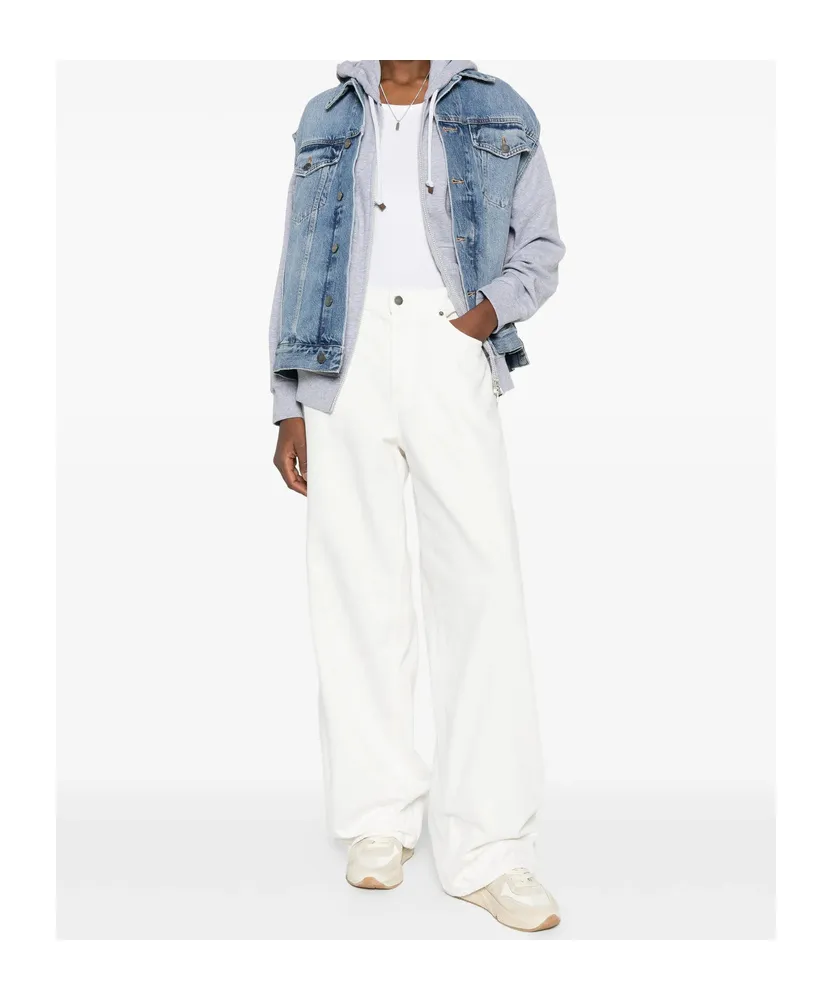 Button-Up Denim Vest