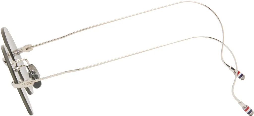 Frameless Round Sunglasses