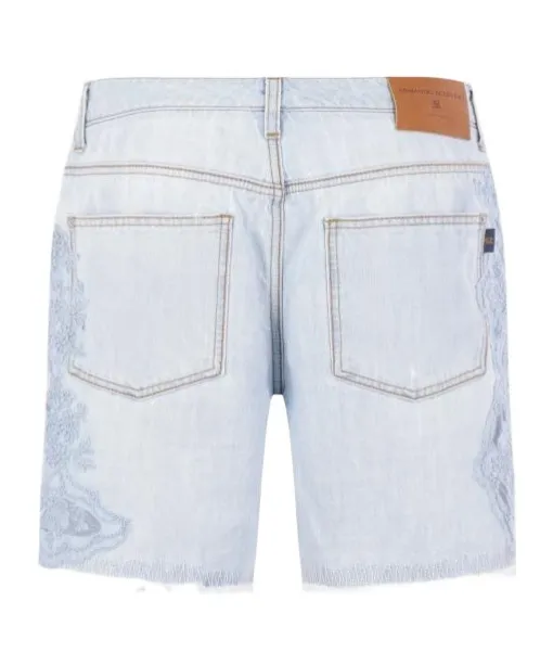 Floral-Lace Shorts