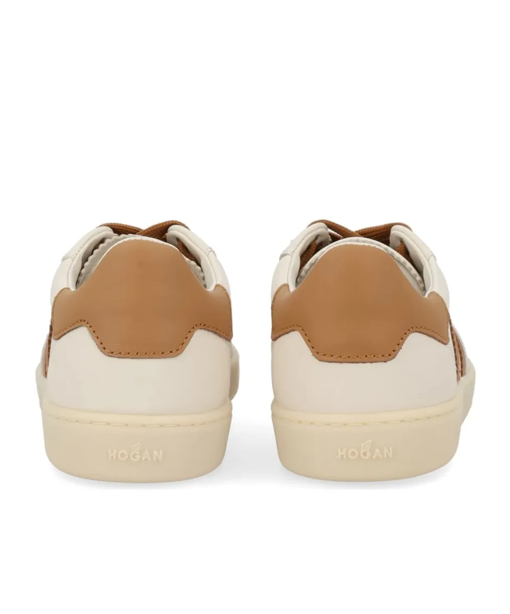 Hogan Logo Detailed Lace-Up Sneakers