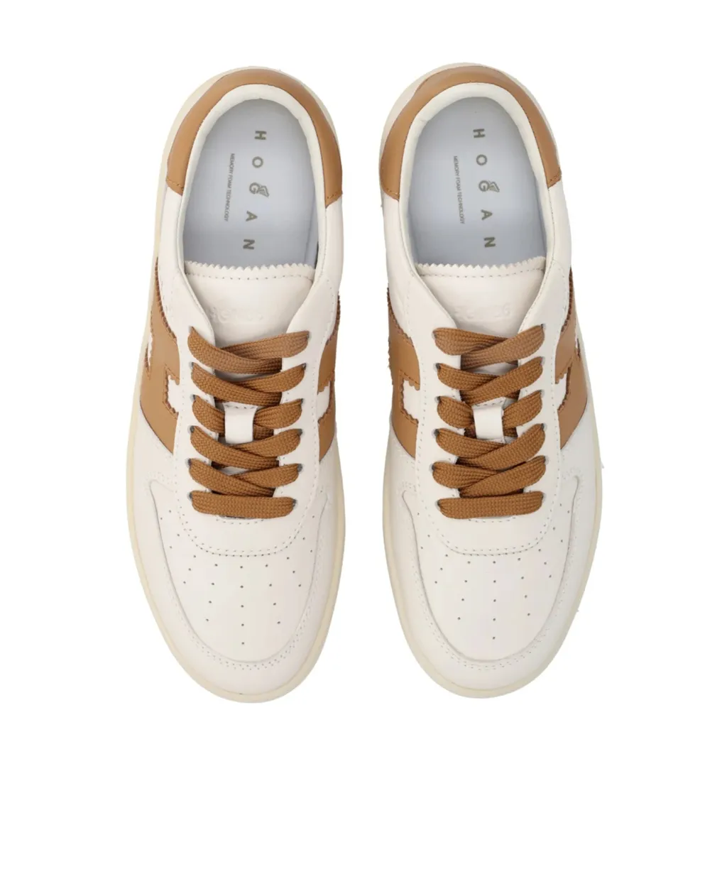 Hogan Logo Detailed Lace-Up Sneakers