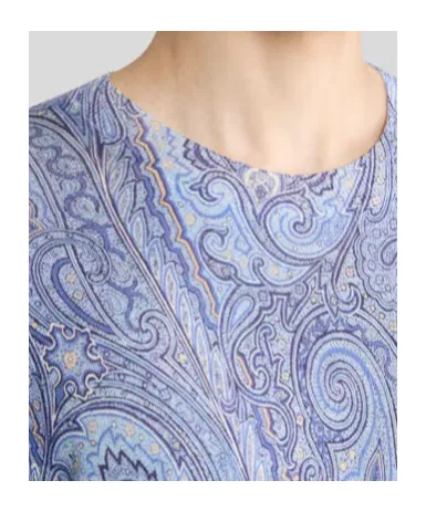Etro Floral Arnica Motif Knitted Jumper