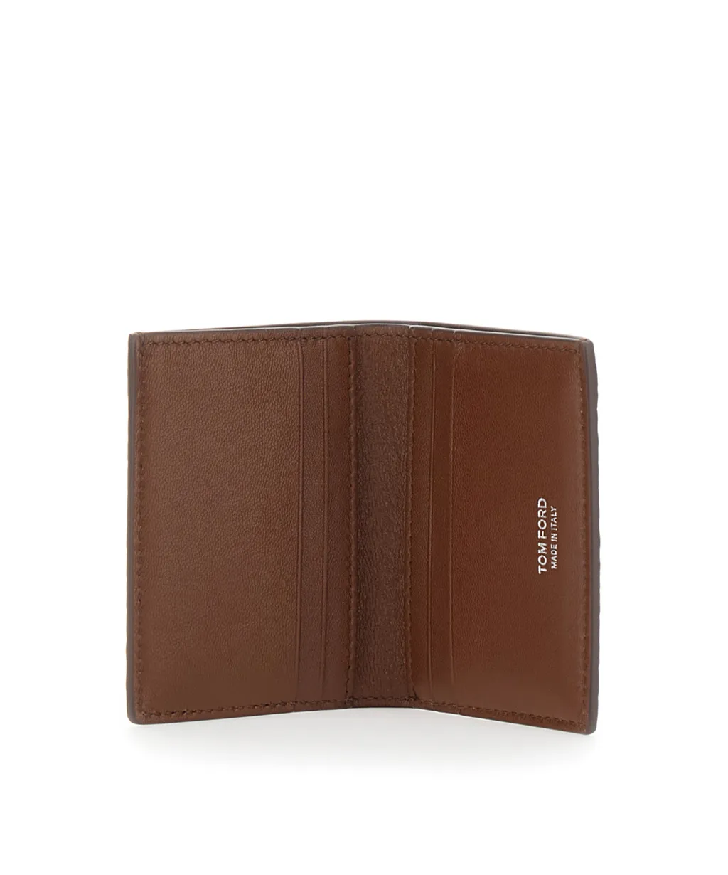 Tom Ford Embossed Leather Card Case