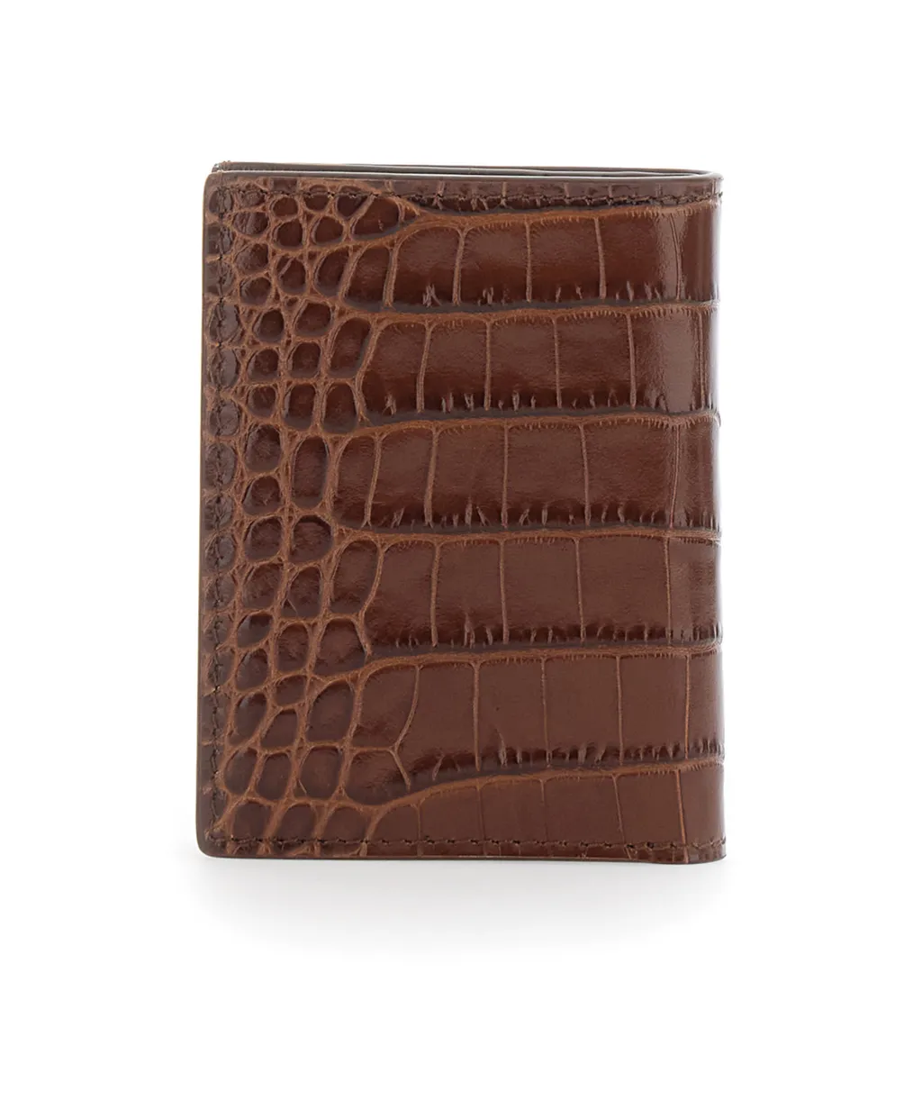 Tom Ford Embossed Leather Card Case