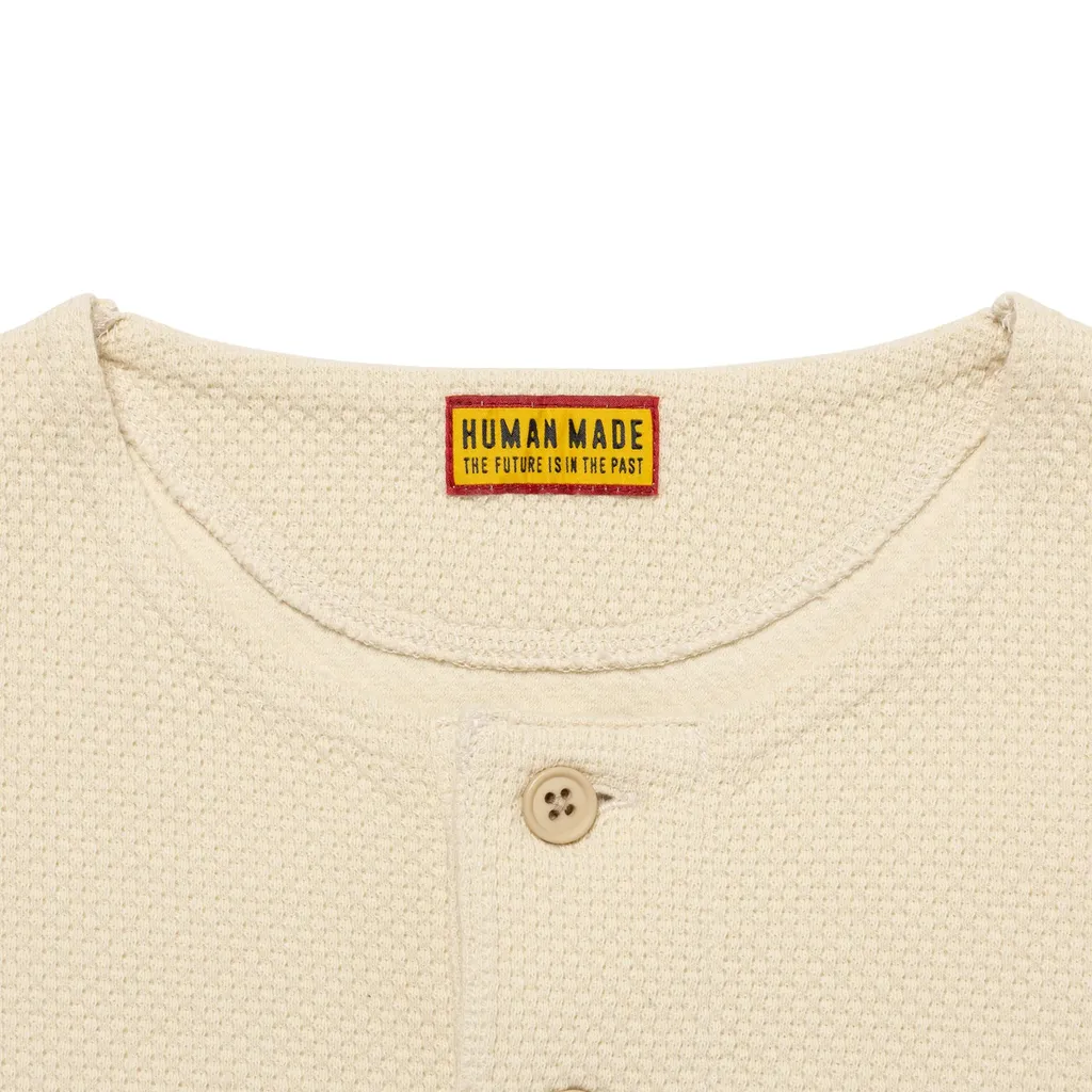 Human Made Henley Neck L/S T-Shirt
