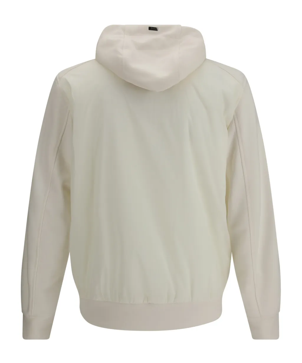 Herno Zip-Up Drawstring Hooded Jacket