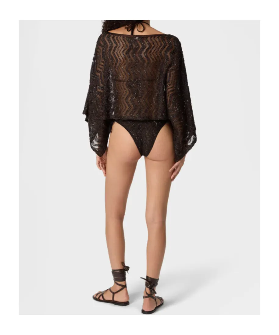 Missoni Zigzag Mesh Top