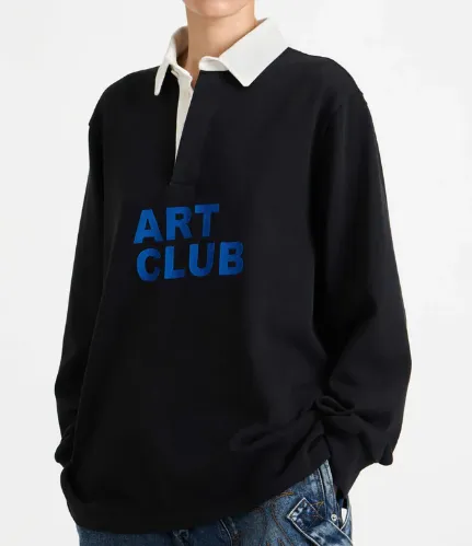 Jw Anderson Art Club Rugby Polo Top